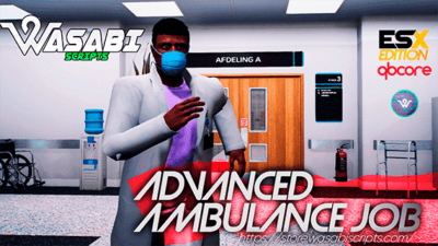 [ESX/QBCORE] ADVANCED AMBULANCE JOB