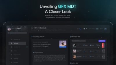 GFX MDT Excellent Design and User-Friendly Interface: Fulfilling Your Players’ Desires!