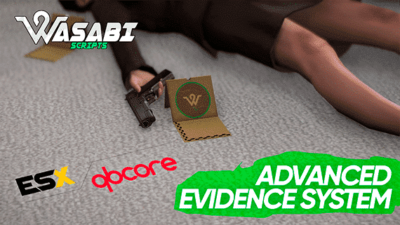 [ESX/QBCORE] ADVANCED EVIDENCE SYSTEM FOR FIVEM