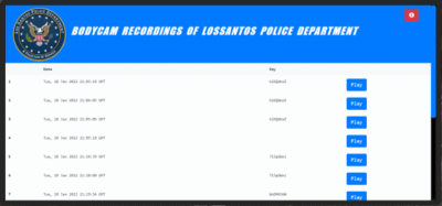 [ESX/QB] Bodycam w LIVE RECORDING and Playback