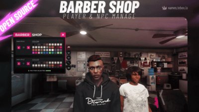 [QB/ESX] VMS_BARBER | qb-barbershop / esx-barbarjob