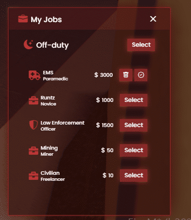 QBCore Multijob System