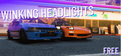 Winking Headlights