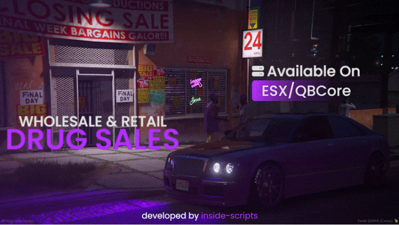 Advanced Drugselling Script