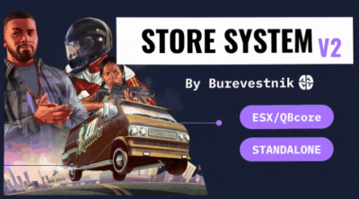 esx/qb-shops v3 system with blackmarket