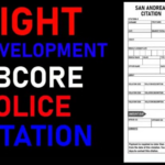 Police Citation Script