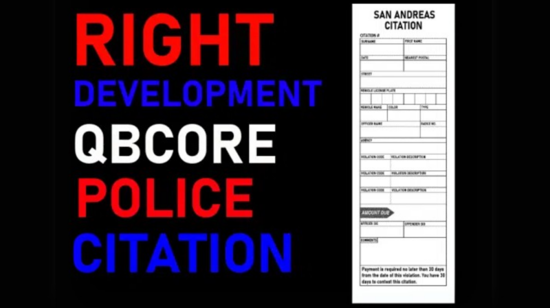Police Citation Script