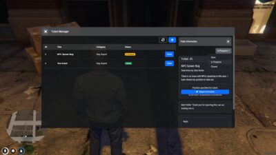 FREE In-game Ticket Manager