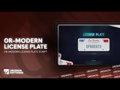 Tebex Vehicle Plate Customizer
