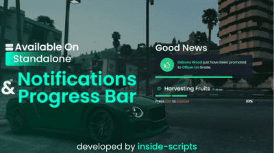 Inside Scripts Notifications and Progress Bar