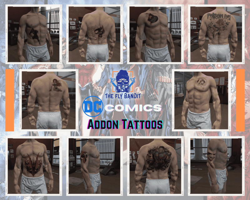 [200] Tattoo Pack for FiveM Servers | Supports qb and esx - Image 4