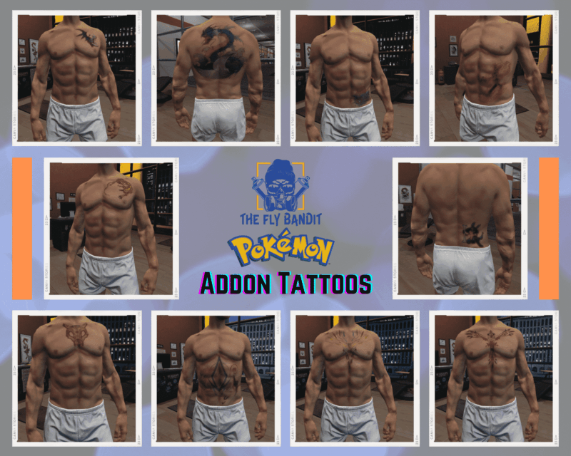[200] Tattoo Pack for FiveM Servers | Supports qb and esx - Image 8