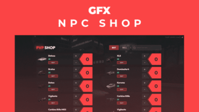 NPC Shop For PVP Servers