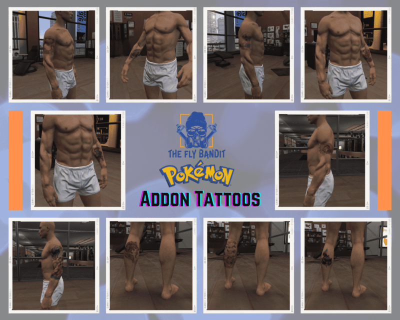[200] Tattoo Pack for FiveM Servers | Supports qb and esx - Image 9
