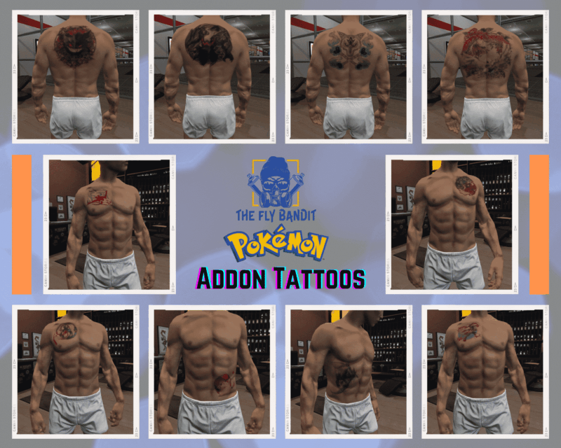 [200] Tattoo Pack for FiveM Servers | Supports qb and esx - Image 7
