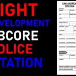 Police Citation Script