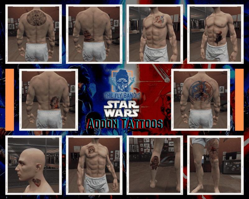 [200] Tattoo Pack for FiveM Servers | Supports qb and esx - Image 14