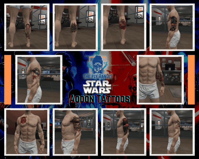 [200] Tattoo Pack for FiveM Servers | Supports qb and esx - Image 13