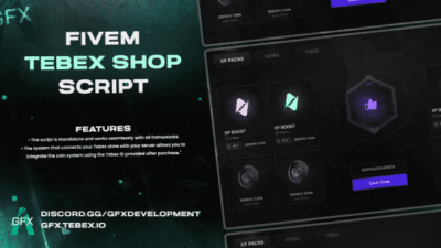 Ingame Tebex VIP Shop