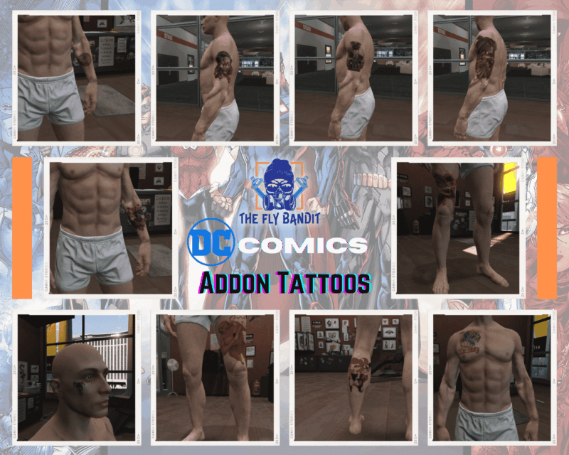[200] Tattoo Pack for FiveM Servers | Supports qb and esx - Image 1