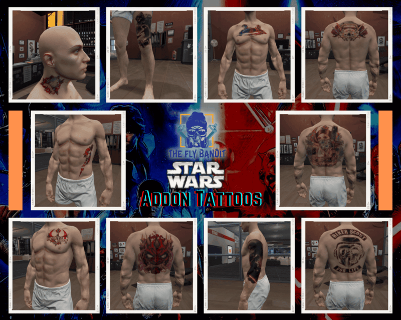 [200] Tattoo Pack for FiveM Servers | Supports qb and esx - Image 15