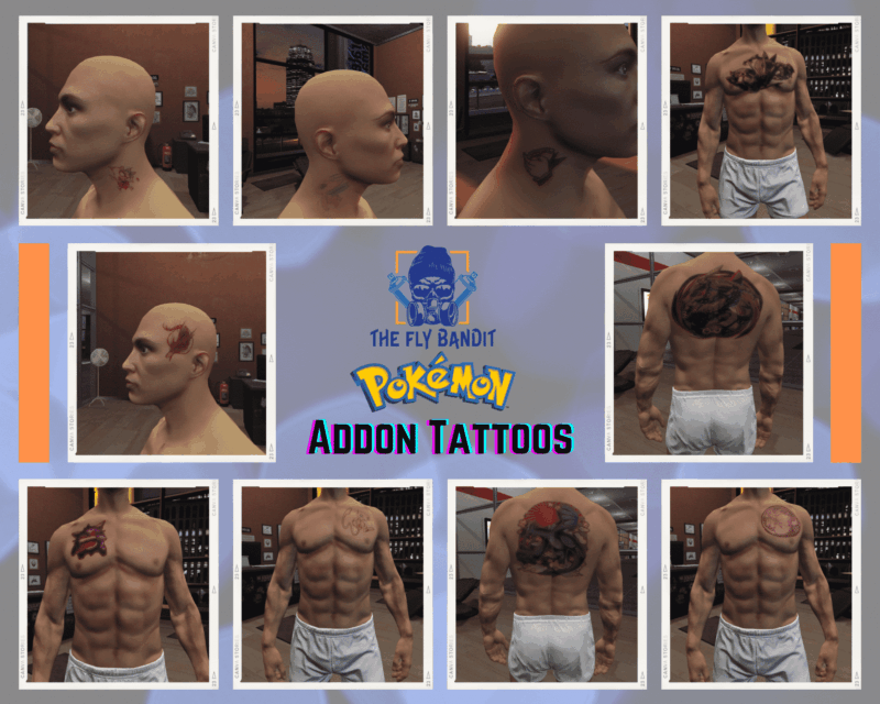 [200] Tattoo Pack for FiveM Servers | Supports qb and esx - Image 6