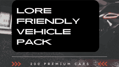 FiveM Lore Friendly Cars Pack 200+ Vehicles